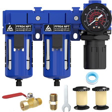 1/2" NPT Air Dryer System,Air Compressor Filter Dryer,Air Pressure Regulator Com