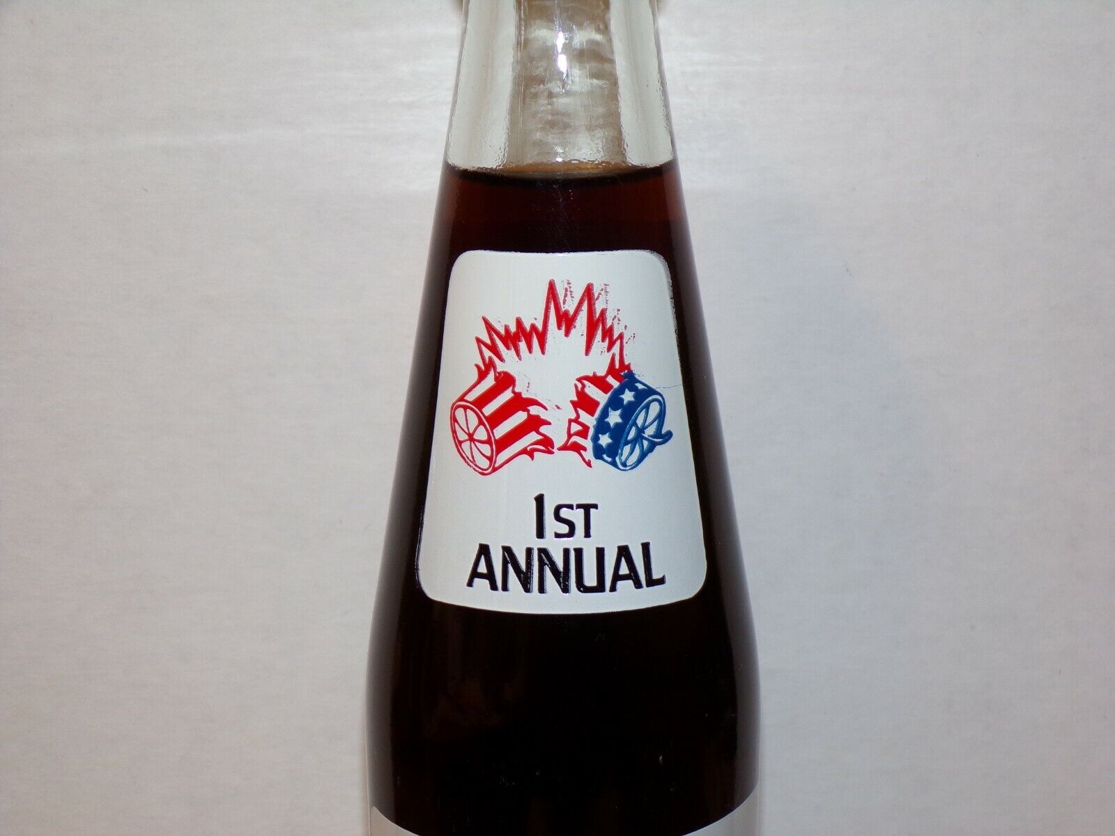 10 OZ COCA COLA COMMEMORATIVE BOTTLE - 1985 INGLES 100TH STORE OPENING