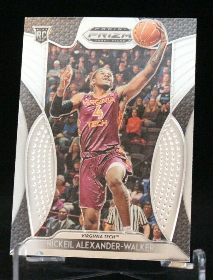 2019-20 Prizm Rookie #18 Nickeil Alexander-Walker Virginia Tech