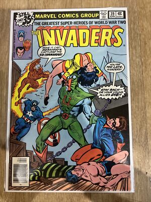 The Invaders #38 (Mar 1979, Marvel Comics) Comic
