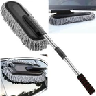 Car Wash Duster Microfiber Brush Mop Cleaning Telescoping Wax Dust Dusting
