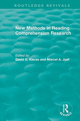 New Methods in Reading Comprehension Research (Routledg - Paperback NEW Kieras,