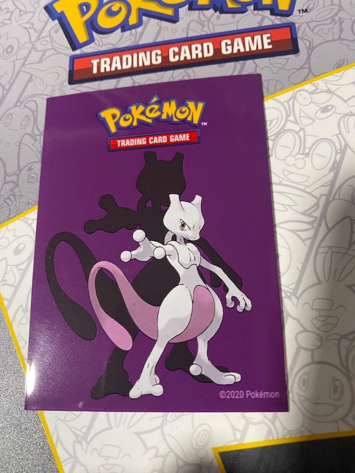 Mewtwo VSTAR 086/078 Carte Pokémon secrète rare (Pokémon GO Special TCG) +  TitanCards® Toploader