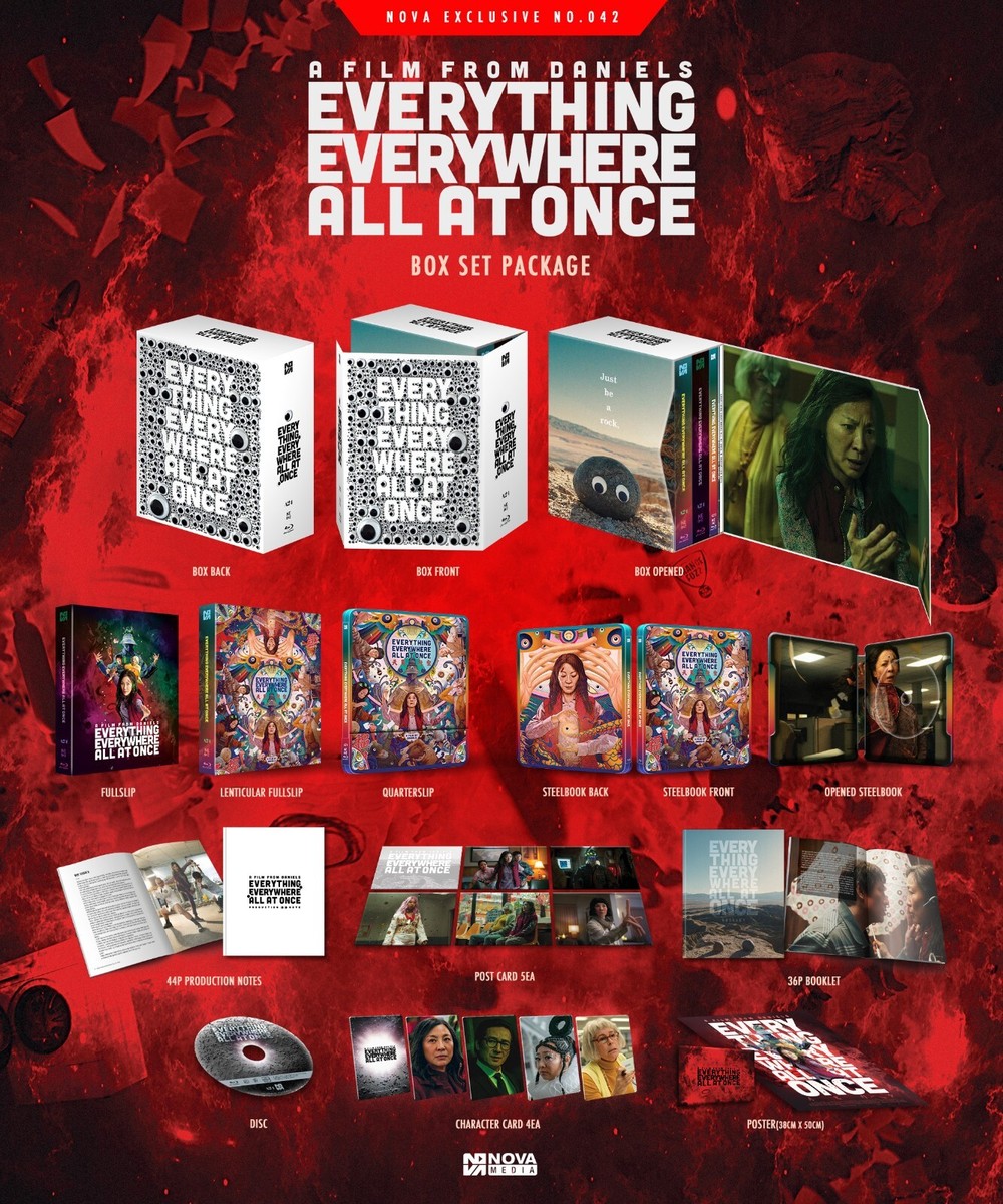 Everything Everywhere All at Once (Blu-ray) Steelbook 1-Click Box