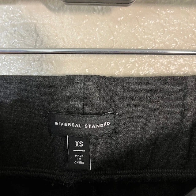 Pantalones estándar universales para mujer XS (10-12) gris oscuro informales cómodos 24,5 Foto 3 de 4