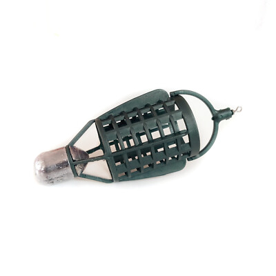 Cage Nourrisseur Ronde BZS – Acier Allié, 8 Poids De 10 à 60 G, Avec Swivel – Pour Carpe, Brème, Pêche En Rivière – Lot Complet
