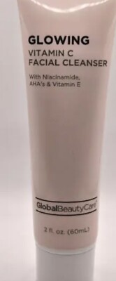 Global Glowing Vitamin C - Facial Cleanser with Niacinamide, AHA & Vitamin E 2fl