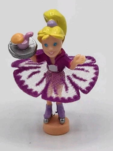 Vintage Polly Pocket Mattel Bluebird 2000 Fruit Surprise Cherry Figure Doll #60