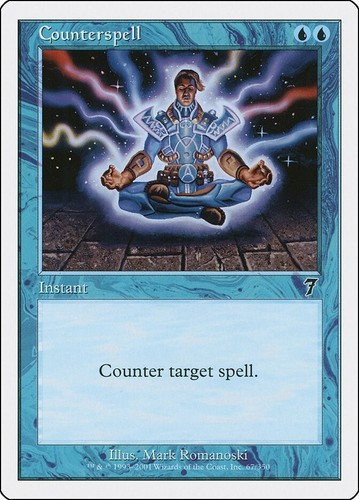 MTG Counterspell Seventh Edition 67/350 Regular Common
