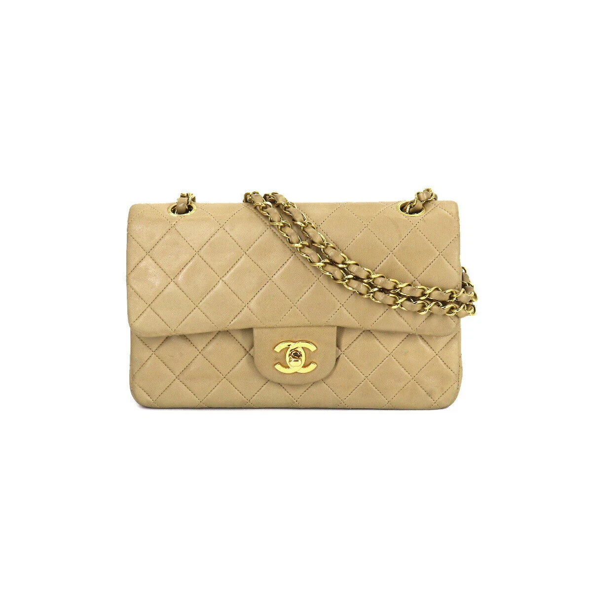 SavingsSmart PreOwned Chanel CHANEL Caviar Skin Matelasse 23 W Flap