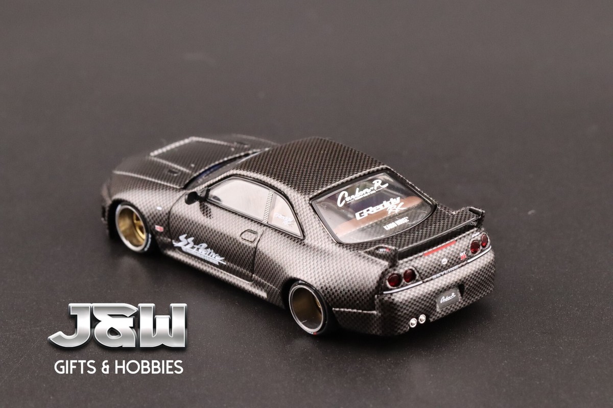 Kaido House x Mini GT Nissan GT-R (R33) Active Carbon R