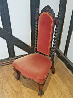 victorian nursing chair ebay