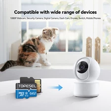 TOPESEL Ultra Micro SDHC SDXC SD Card 32GB 64GB Lot 1/2/3/5/10pcs Memory TF Card