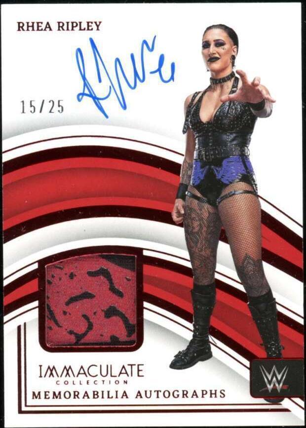 2023 Panini Immaculate Collection WWE - Rhea Ripley #MA-RRP - 1 of 1