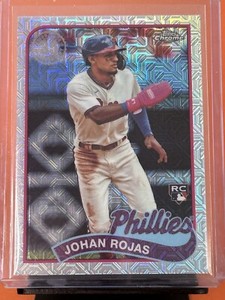 Johan Rojas RC 2024 Topps Series 2 1989 Silver Pack Mojo Refractor 