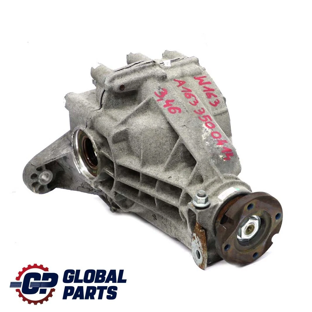 Mercedes-Benz ML W163 Rear Differential Diff 3,46 Ratio 