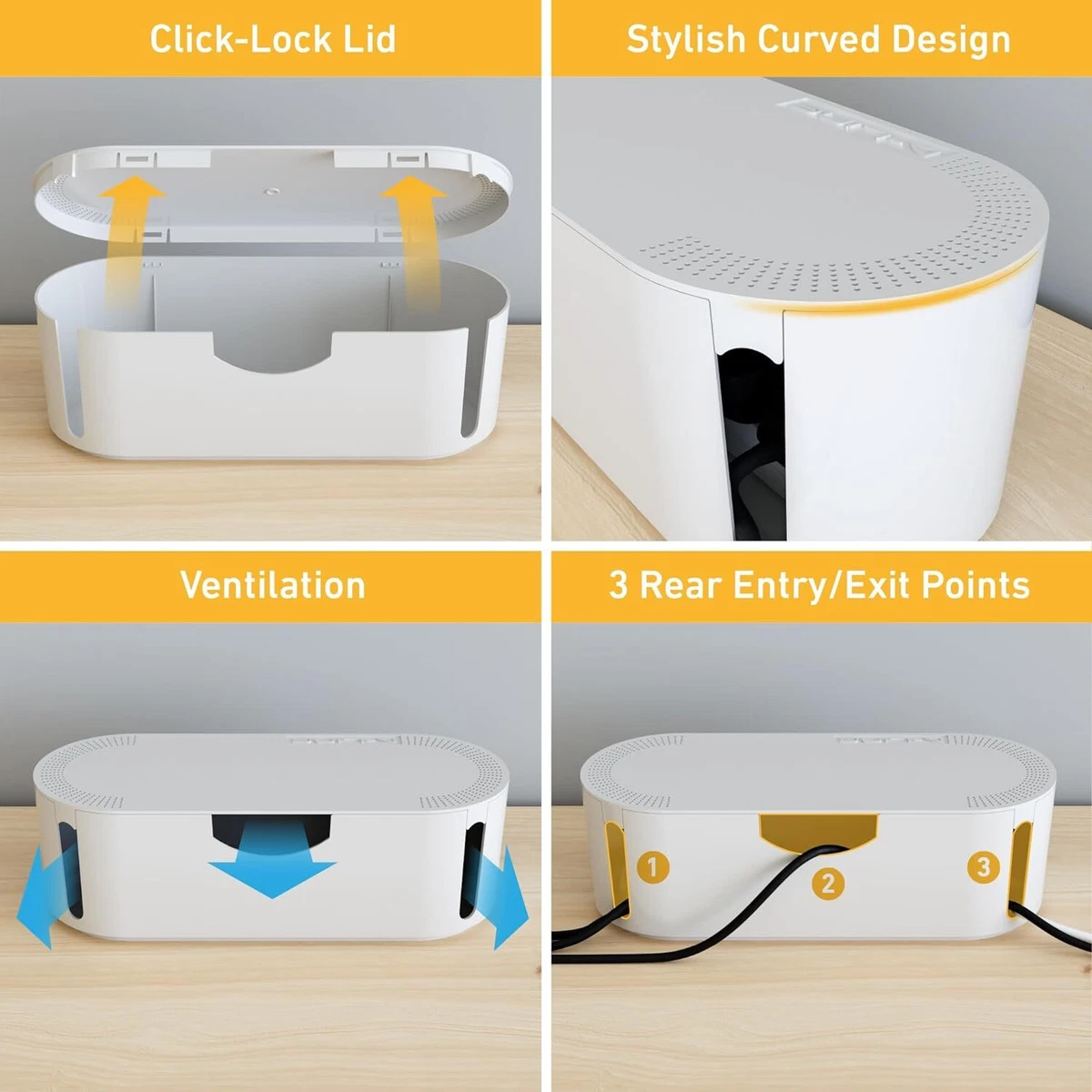Cable tidy boxes deals