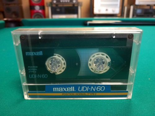 MAXELL UDI-N 60 KASETA MAGNETOFONOWA MADE IN JAPAN - Zdjęcie 2 z 4