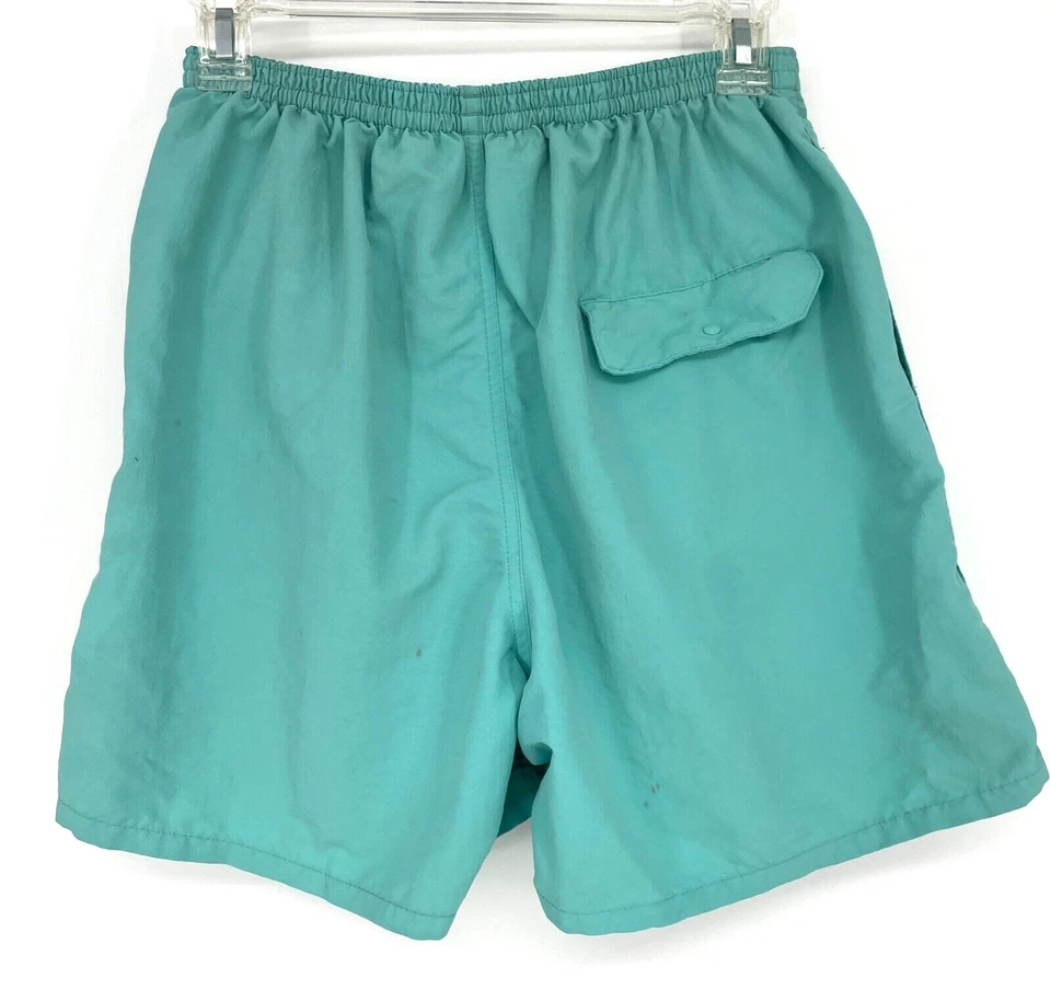 Pantalones Cortos Patagonia Para Hombre Talla S Azul Turquesa Bolsillos Forrados Senderismo 57021 Foto 2 de 4