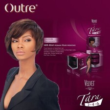 Outre Velvet Remi 100 Human Hair for Weaving - TARA 2" 4" 6"