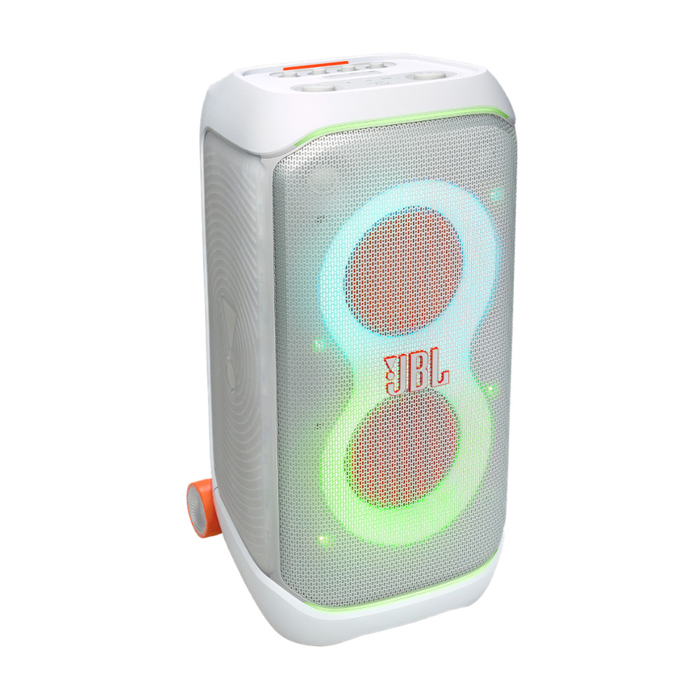 JBL PartyBox Stage 320 Illuminated LED Wireless Bluetooth Speaker - White