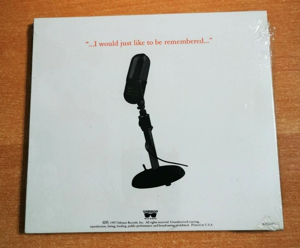 ROY ORBISON INTERVIEW CD WITH Q&A ULTRA RARE USA PROMO CD STILL SEALED 1997 - Image 2 of 2