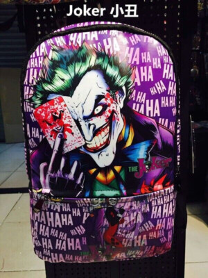 The Joker DC Comics Backpack Bioworld Shoulder Bag Universe  display picture 1