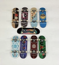 Tech Deck Mini Skateboards Finger Boards Flip Rodriguez Nyjah Almost - Lot of 9