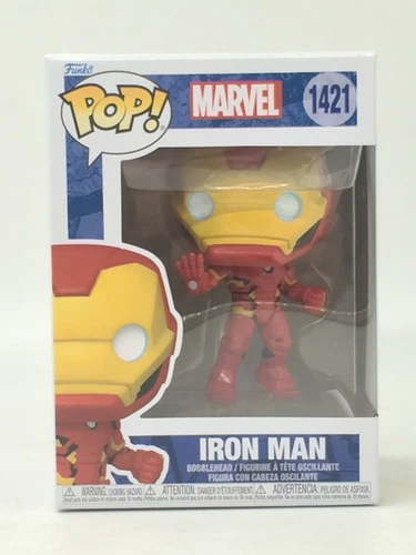 Funko Pop! Marvel Comics Iron Man #1421 With Pop Protector