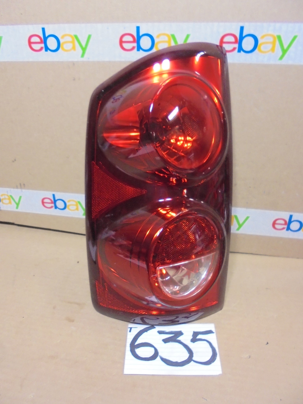 07 08 RAM 1500 PICK UP DRIVER Side Used Tail Light Rear Lamp #635