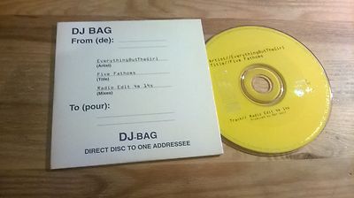 CD Pop Everything But The Girl - Five Fathoms (1 Song) Promo VIRGIN cb