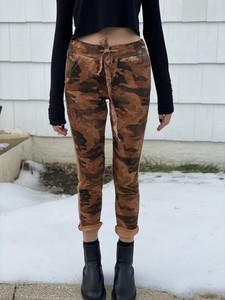 Venti6 Camel Camo Jogger Pants Medium NWT Made in Italy | eBay