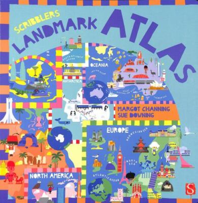 Scribblers Landmark Atlas, Hardcover by Channing, Margot; Downing, Sue (ILT),...