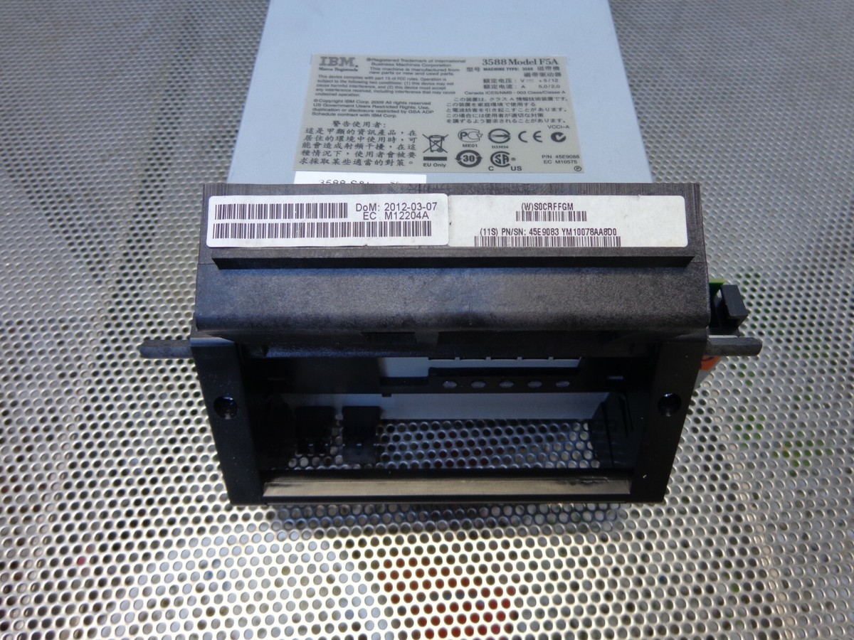 IBM TS1040 3588-F5A LTO Ultrium5 FC Tape Drive FC 46X2550