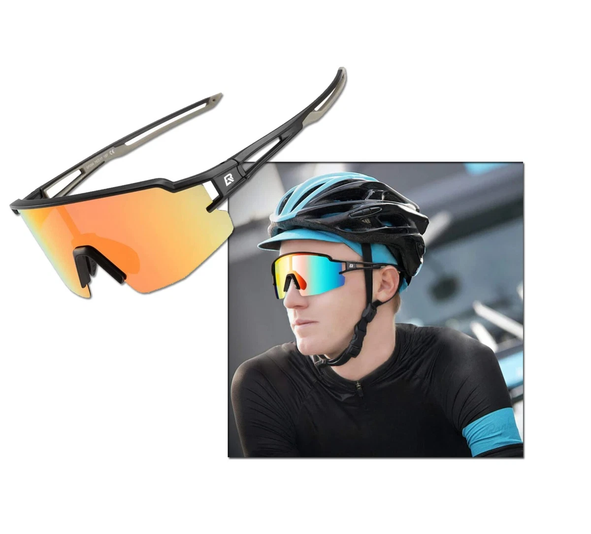 Man Cycling Sunglasses Man Woman Polarized Goggles Photochromatic Sports  Glasses