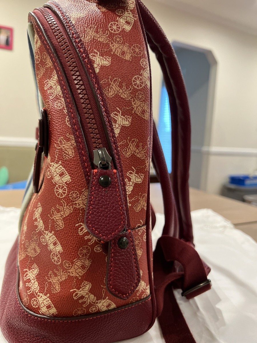 Coach Barrow Backpack With Horse And Carriage Print | eBay