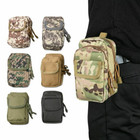 Tactical Molle Phone Holster Belt Pack Utility Pouch Waist Bag for iPhone 16 15
