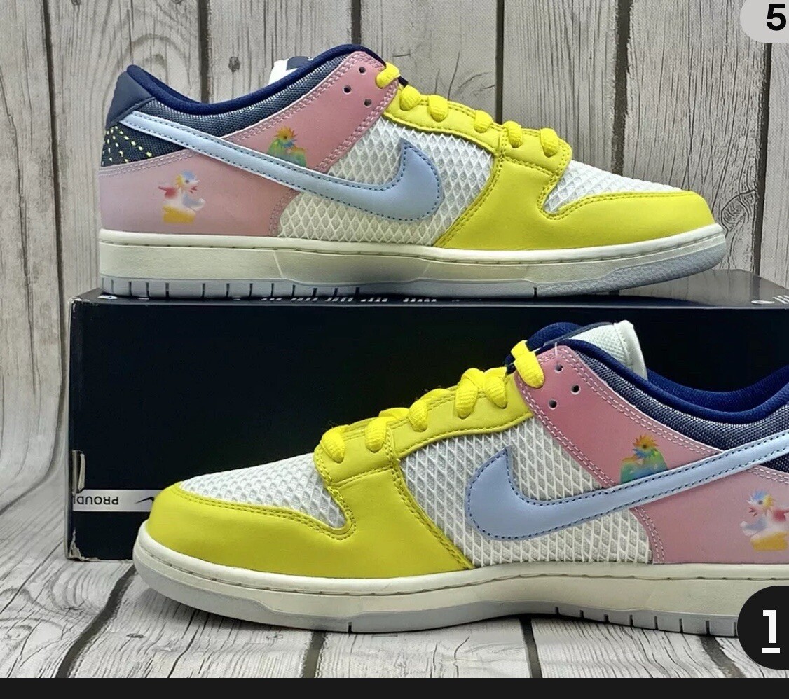 Size 7.5 Nike Xavier Schipani Dunk Low SB Be True - Trans Size 7.5 Nike Xavier Schipani Dunk Low SB Be True - Trans