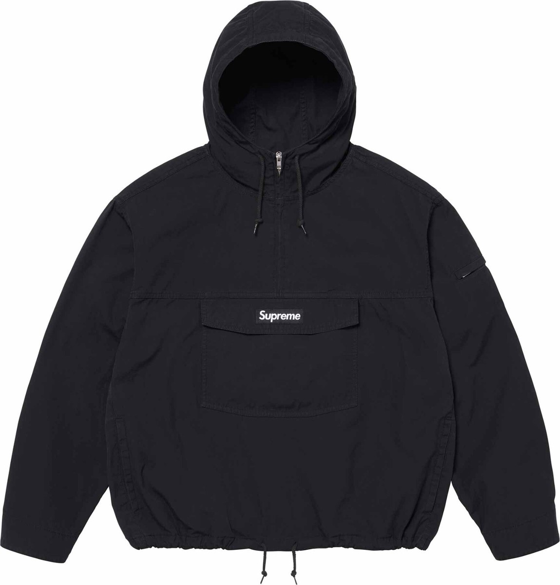Supreme Cotton Utility Anorak Black (Size Small, Medium) | eBay Supreme Cotton Utility Anorak Black (Size Small, Medium) | eBay