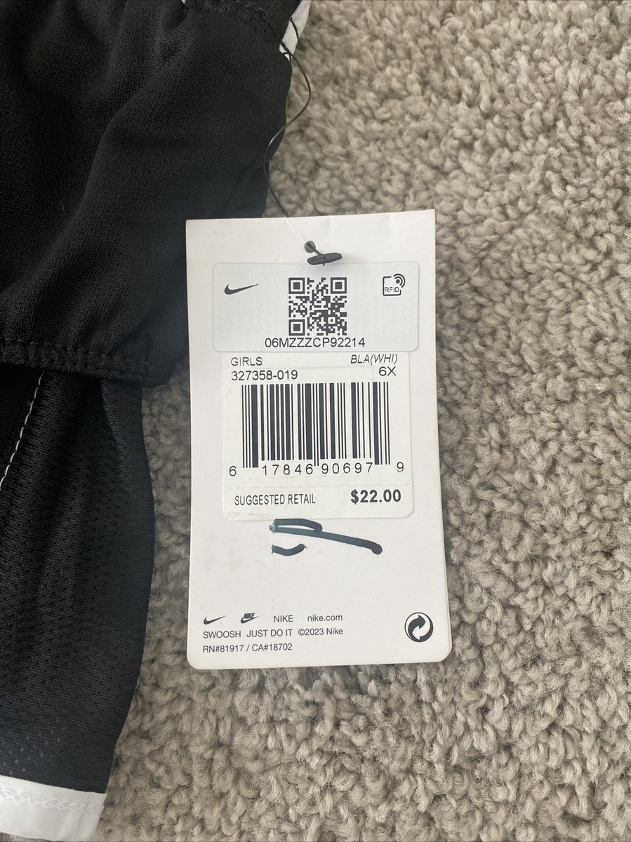 NIKE Girls DRI-FIT Tempo Lined Running Shorts; Size 6X NWT | eBay
