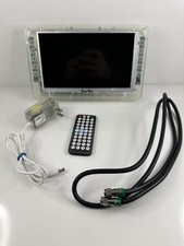 Clear Tech CT TV L9 9 Portable Prison TV LCD Tested w/ Remote No Speakers