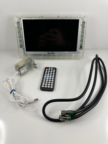 Clear Tech CT TV L9 9” Portable Prison TV LCD Tested w/ Remote No Speakers