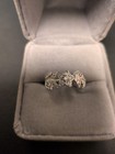 Stainless Steel Flower Open Ring Size 7 — photo 1