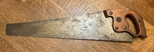 Vintage Disston Sons 22" D-8 Hand Saw 8 tpi