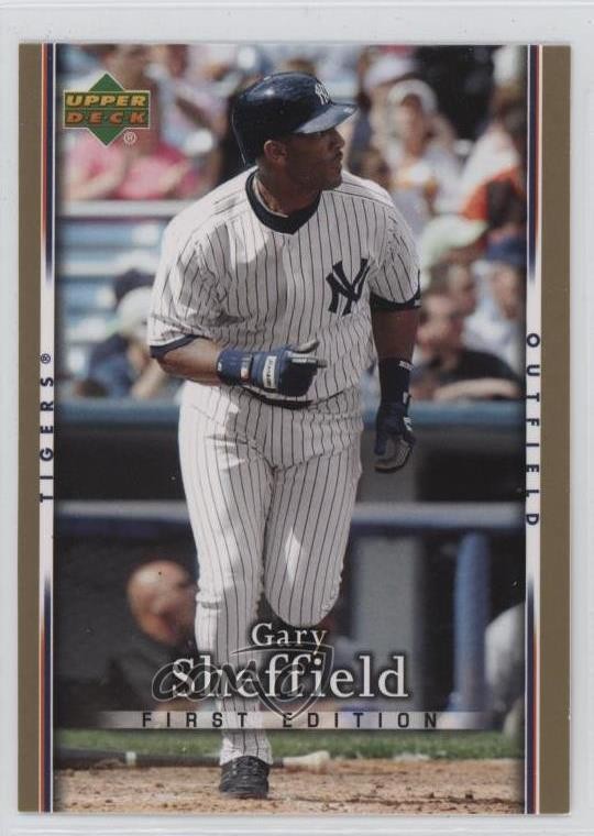2007 Upper Deck First Edition Gary Sheffield #121 4m0