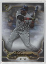 2020 Topps Triple Threads Onyx 9/50 David Ortiz #14 HOF 0ji1