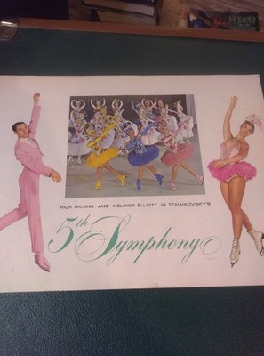 5th Symphony  Ice Capades With Original Photo For Newspapers And Magazines