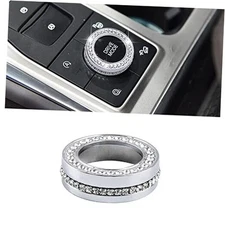  Bling Car Interior Accessories Fit for Ford Explorer 2025 2024 2023 Silver