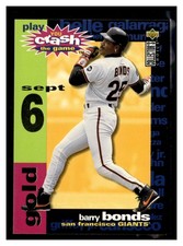1995 Collector's Choice #CG3c Barry Bonds You Crash the Game Gold