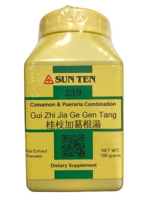 Sun Ten - Cinnamon & Pueraria Formula, Granules / Gui Zhi Jia Ge Gen Tang